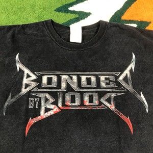 Bonded By Blood 2010 Exiled To Tour Metal Band Shirt